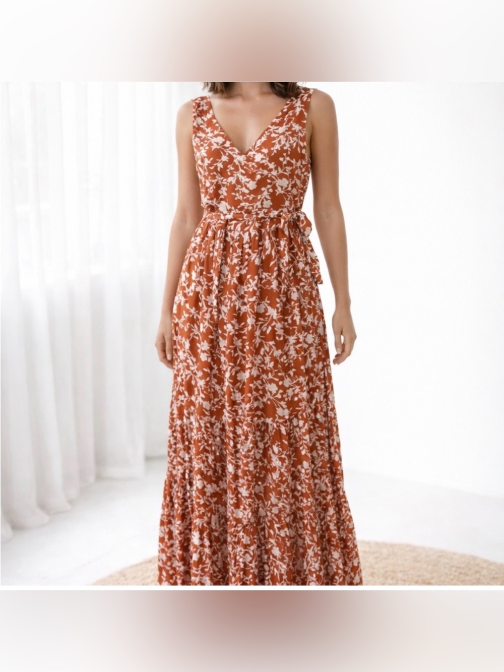 Cynthia Rowley Sleeveless Floral Dress